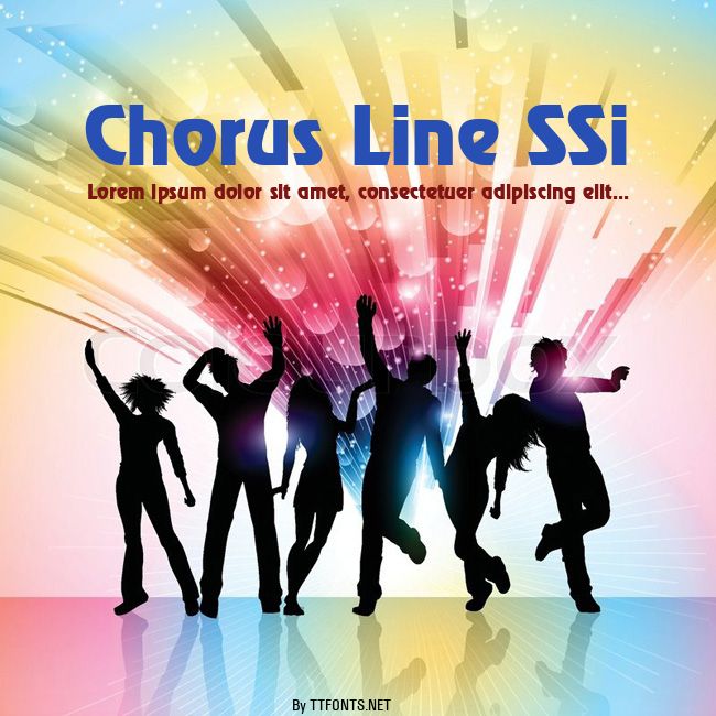 Chorus Line SSi example